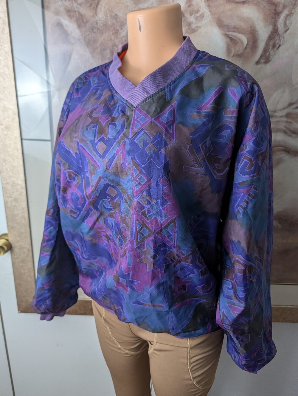 VTG 90s Forresters Outerwear Windbreaker Pullover Jacket Made in USA Oregon Sz L
